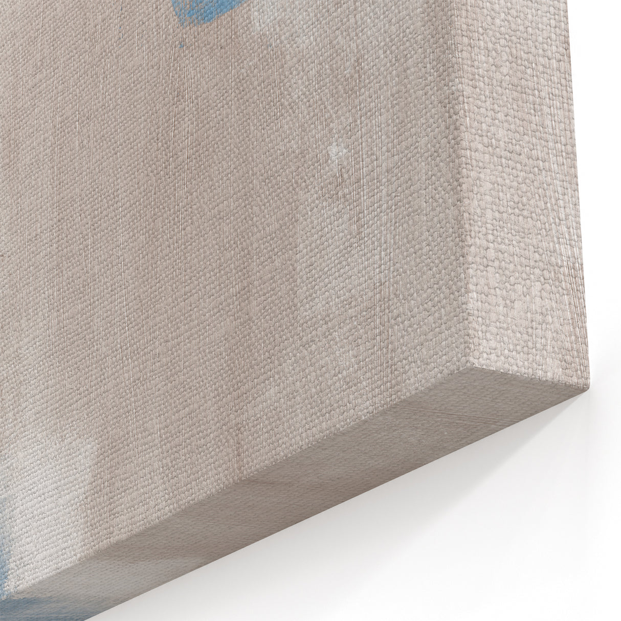 Earthen Harmony Abstracts – Soft Blue and Beige Minimalist Wall Art
