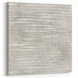 Contemporary Framed Abstract Art - Light Gray Textured Flow Design