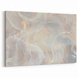 Timeless Textures Abstract Wall Art – Soft Beige and White Swirls