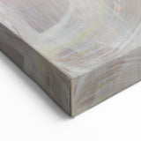 Timeless Textures Abstract Wall Art – Soft Beige and White Swirls