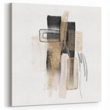 Abstract Geometric Framed Art – Minimalist Wall Art for Interiors