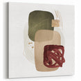 Geometric Minimalist Abstract Wall Art – Framed Modern Canvas Print