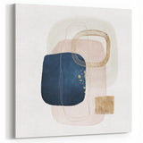 Contemporary Geometric Art for Interiors – Framed Minimalist Print