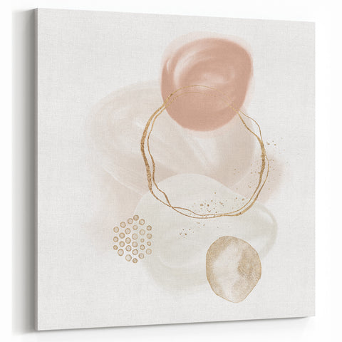 Contemporary Geometric Art for Interiors – Minimalist Soft Tones Print