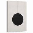 Minimalist Wall Art for Modern Homes – Geometric Black Circle Design