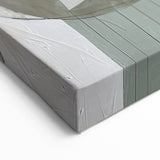 Abstract Geometric Framed Art – Modern Minimalist Black & Beige Print