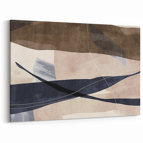 Earthen Harmony Abstracts – Neutral Modern Abstract Wall Art
