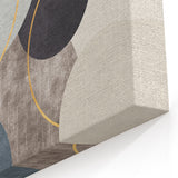 Minimalist Earthen Harmony Abstract  - Wall Art in Neutral Tones
