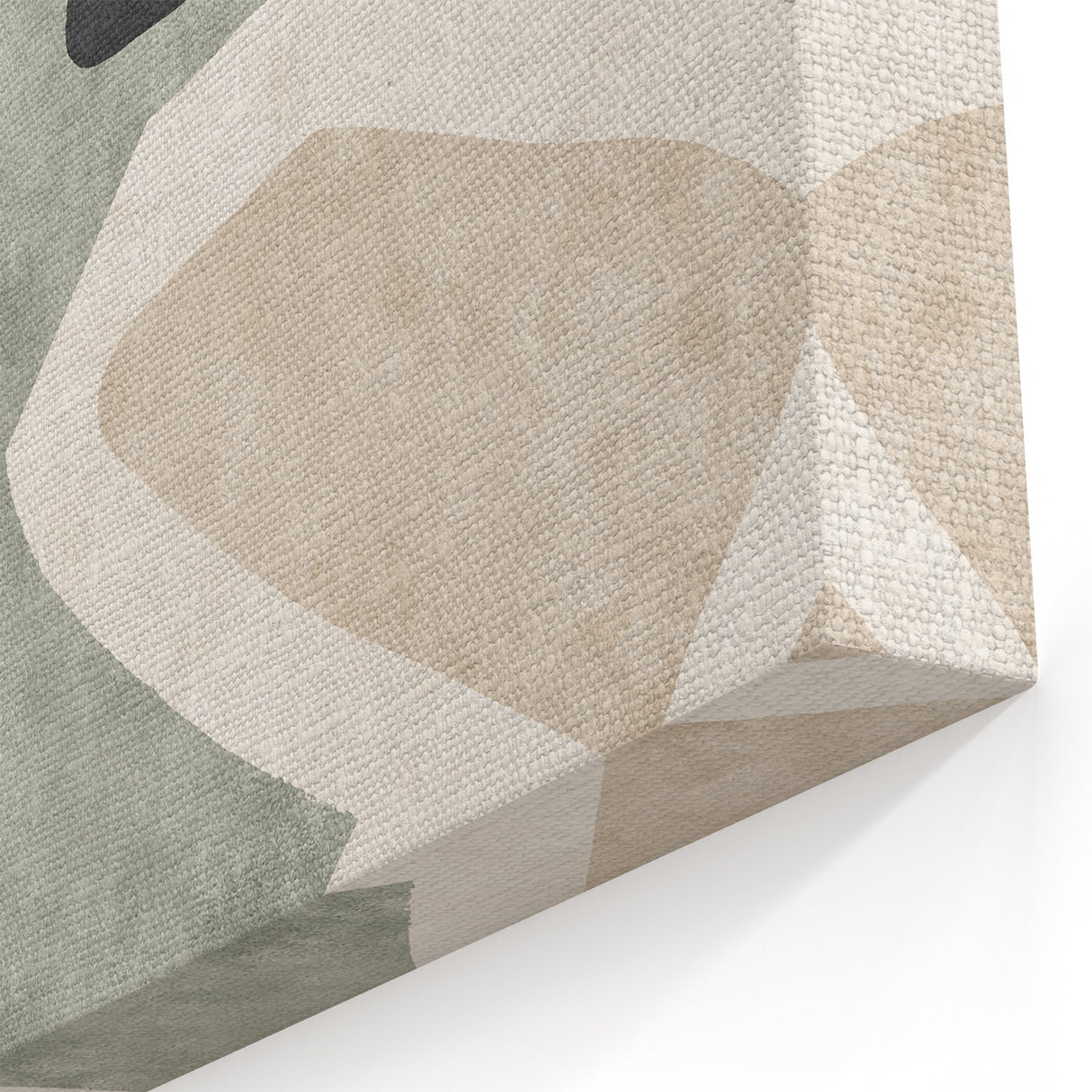 Earthen Harmony Abstracts – Modern Neutral Abstract Canvas Wall Art