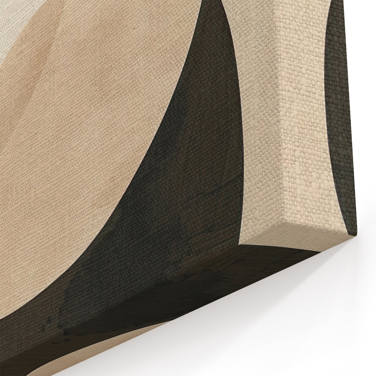 Earthen Harmony Abstracts – Modern Earth Tone Geometric Wall Art