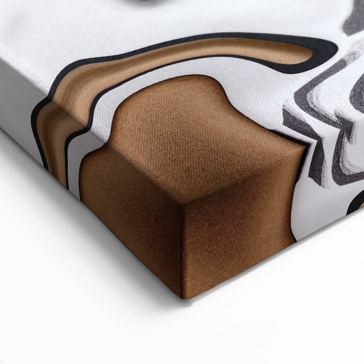 Earthen Harmony Abstracts – Neutral Modern Abstract Wall Art Print