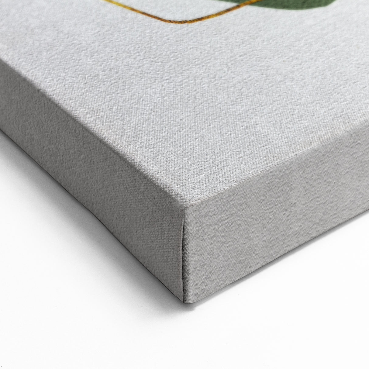 Modern Abstract Art in Green – Contemporary Earthen Harmony Canvas