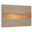 Neutral Abstract Prints – Beige & Gold Earthen Harmony Watercolor Art