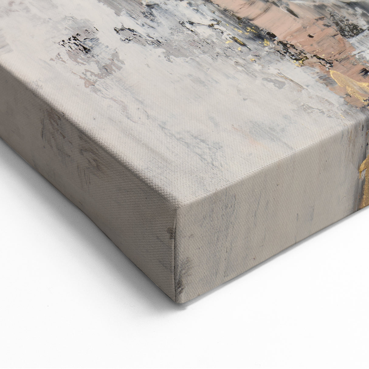 Blush Gold Harmony – Earthen Harmony Minimalist Wall Decor Art