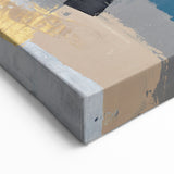 Geometric Contrast Flow – Earthen Harmony Neutral Abstract Prints