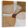 Warm Organic Forms – Earthen Harmony Minimalist Wall Decor Print