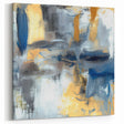 Soft Motion Abstract – Neutral Earth Tone Wall Art with Gold Accents
