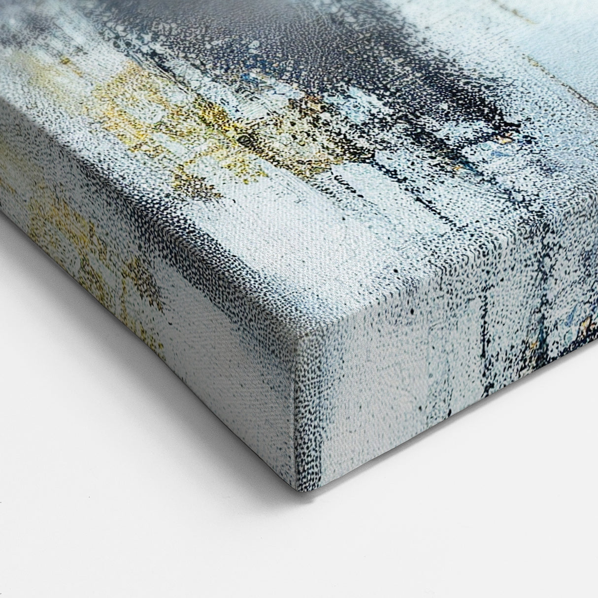 Soft Motion Abstract – Neutral Earth Tone Wall Art with Gold Accents