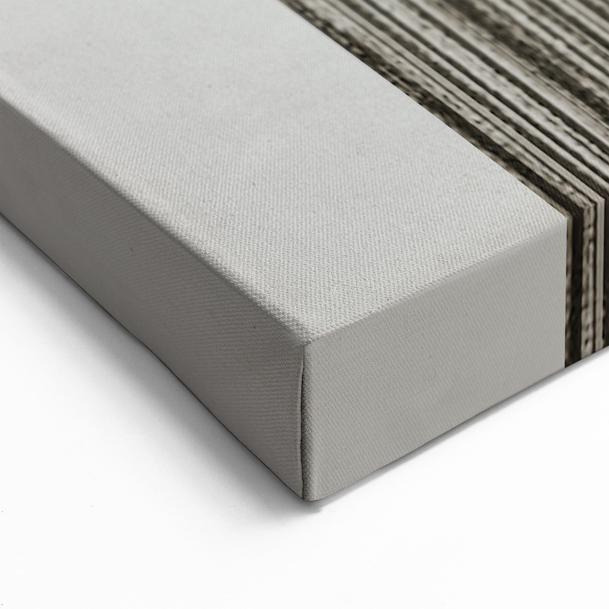 Structured Silence – Minimalist Abstract Wall Art in Gray and Black