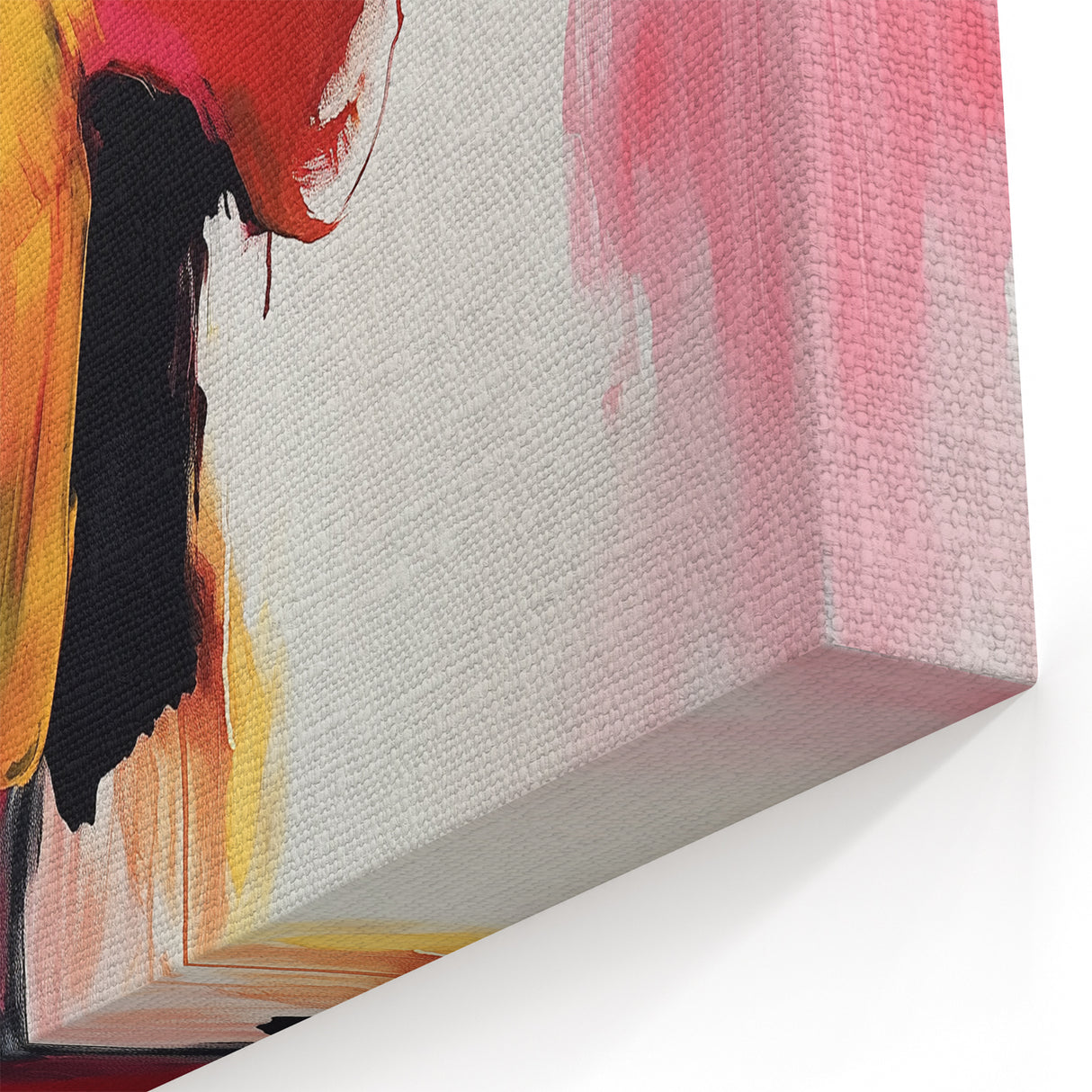 Contemporary Abstract Canvas – Vivid Minimalist Wall Art Print