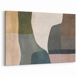 Layered Stillness – Earth Tone Art from Earthen Harmony Abstracts