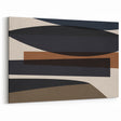 Linear Motion – Minimalist Wall Decor in Earthen Harmony Abstracts