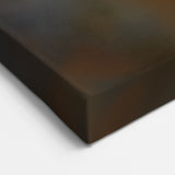 Modern Abstract Wall Art – Glowing Golden Brown Canvas Print