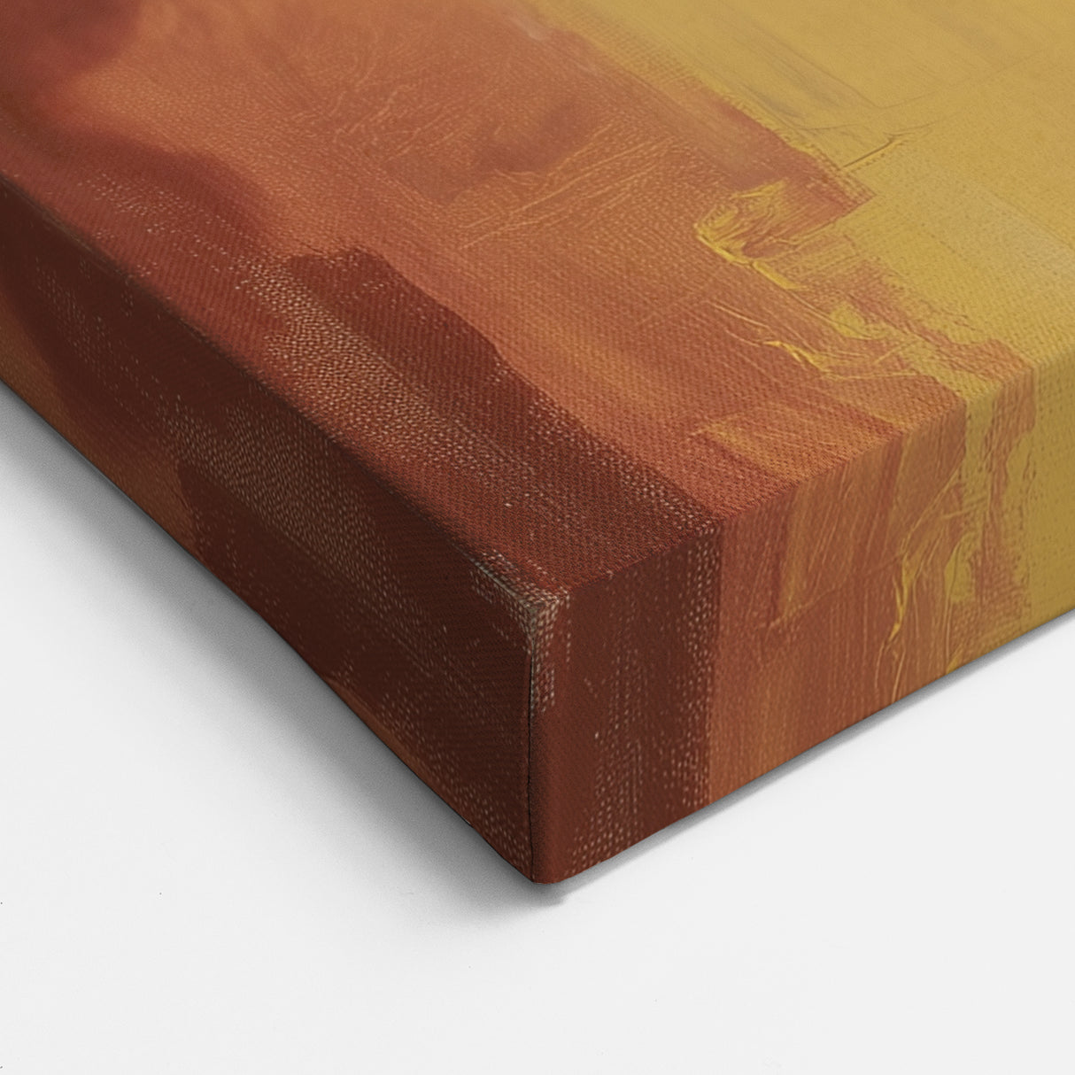 Geometric Abstract Wall Decor – Earth Tone Modern Canvas Print