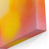 Abstract Art Prints – Soft Yellow and Pink Gradient Modern Canvas