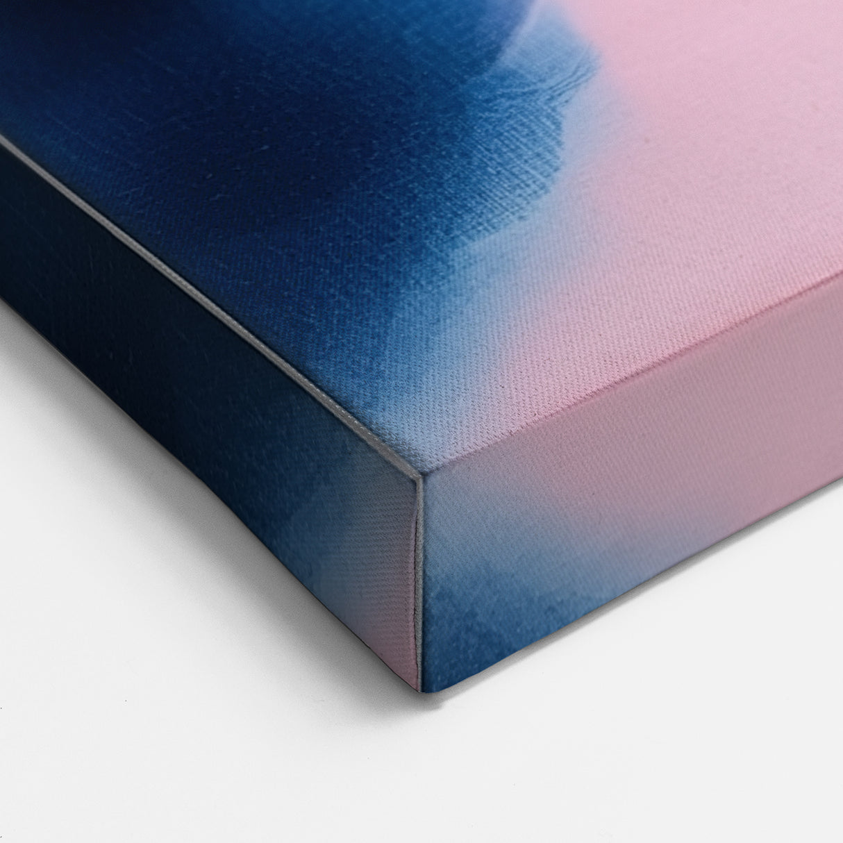 Abstract Art Prints – Soft Yellow and Pink Gradient Modern Canvas