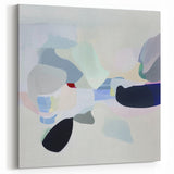 Geometric Abstract Wall Decor – Soft Pastel Modern Canvas Print