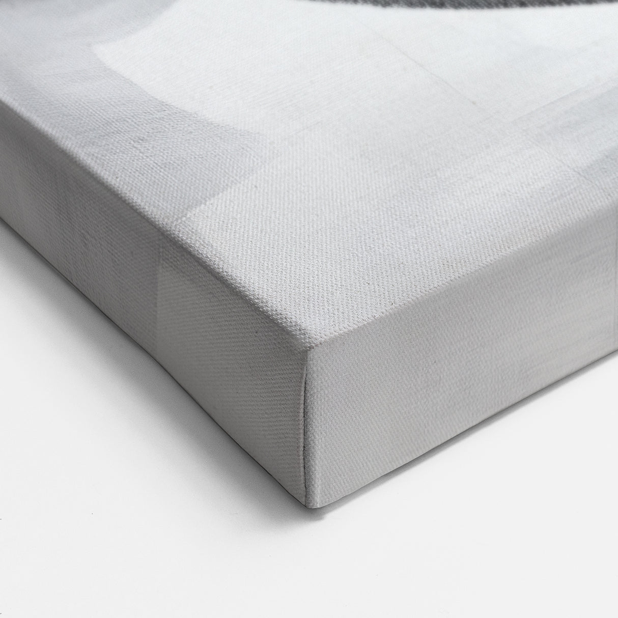 Colorful Abstract Wall Art – Bold Black and White Motion Canvas Print