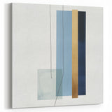 Geometric Abstract Wall Decor – Modern Minimalist Canvas Art