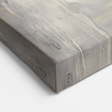 Colorful Abstract Wall Art – Bold Black, Gold & Gray Textured Canvas