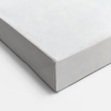 Large Abstract Wall Art – Bold Black & White Vertical Canvas Print