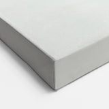 Minimalist Abstract Wall Art – Flowing Navy Ink Modern Canvas Print