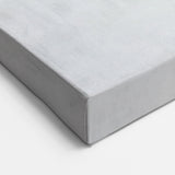 Colorful Abstract Wall Art – Pink, Black & Gray Soft Shape Canvas