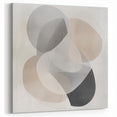 Contemporary Abstract Canvas – Soft Minimal Geometric Wall Art