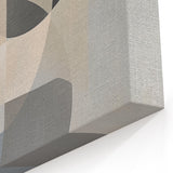 Geometric Abstract Wall Decor – Soft Neutral Modern Artwork