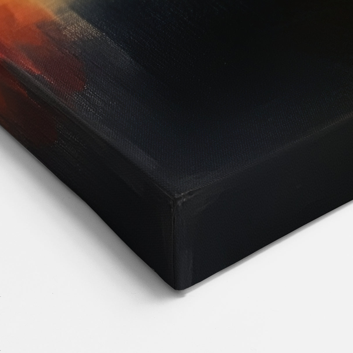 Colorful Abstract Wall Art – Red, Gold & Black Modern Expression