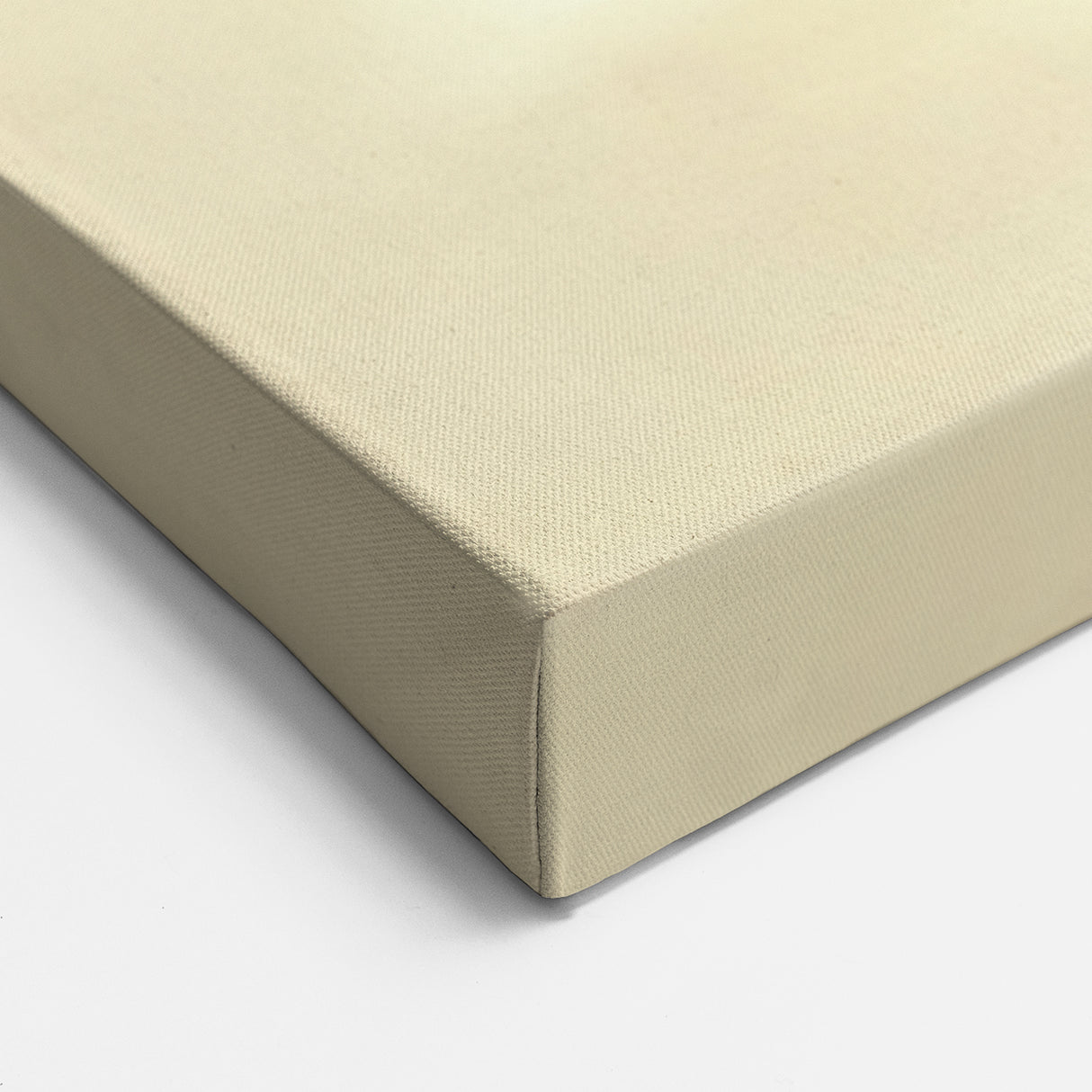 Abstract Art Prints – Black Square with Glowing Orange Gradient