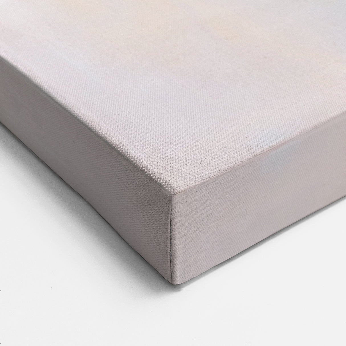 Geometric Abstract Wall Decor – Cool Blue & Gold Modern Canvas