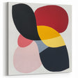 Geometric Abstract Wall Decor – Bold Multicolor Modern Composition