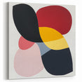 Geometric Abstract Wall Decor – Bold Multicolor Modern Composition