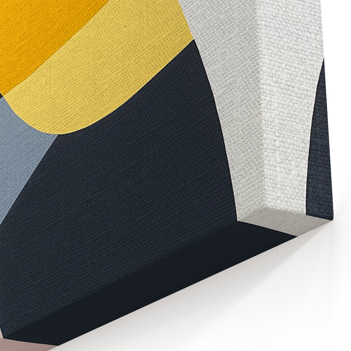 Geometric Abstract Wall Decor – Bold Multicolor Modern Composition