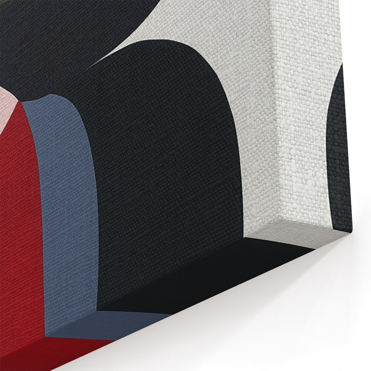 Large Abstract Wall Art – Bold Modern Composition in Rich Colors