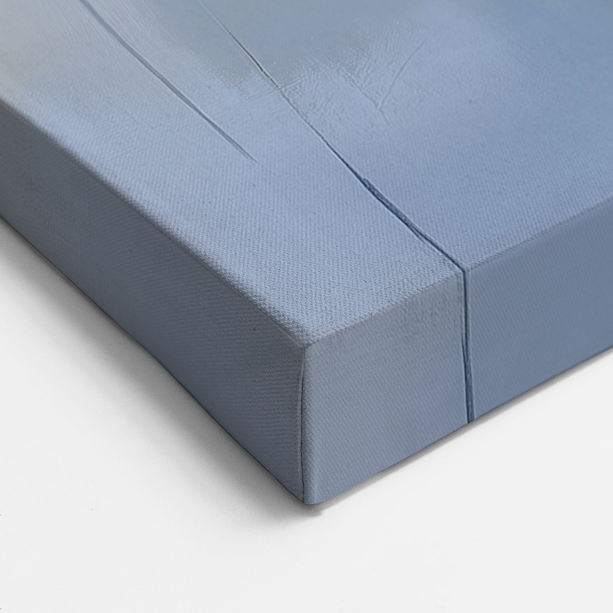 Abstract Art Prints – Bold Blue, Yellow & White Modern Composition