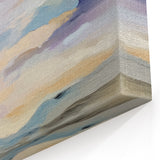 Minimalist Abstract Wall Art – Pastel Modern Landscape Canvas