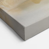 Colorful Abstract Wall Art – Blush and Gold Soft Modern Canvas