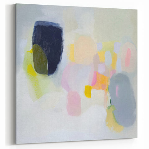 Abstract Art Prints – Colorful Pastel Modern Wall Decor Canvas